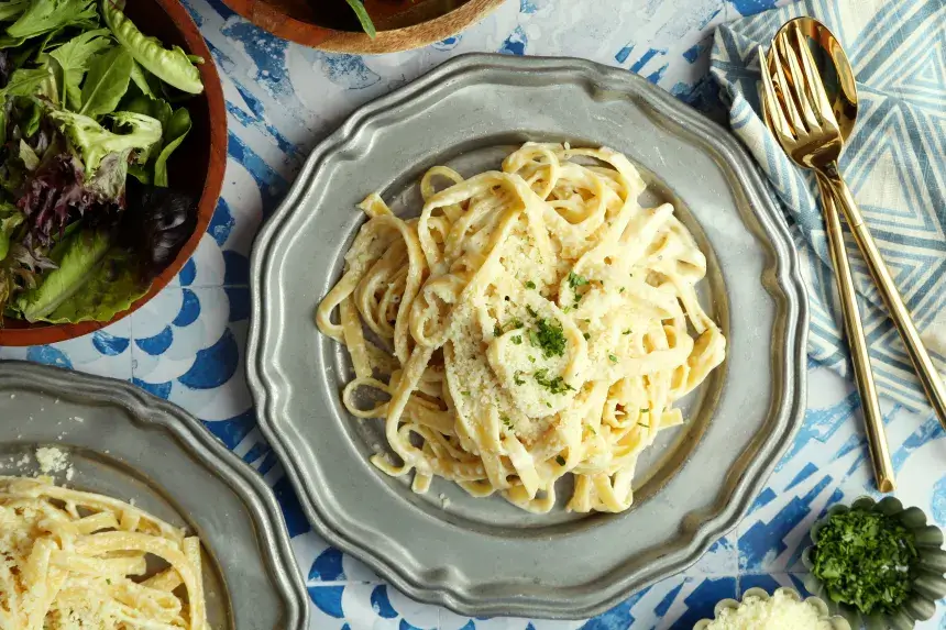 Classic Fettuccine Alfredo recipe