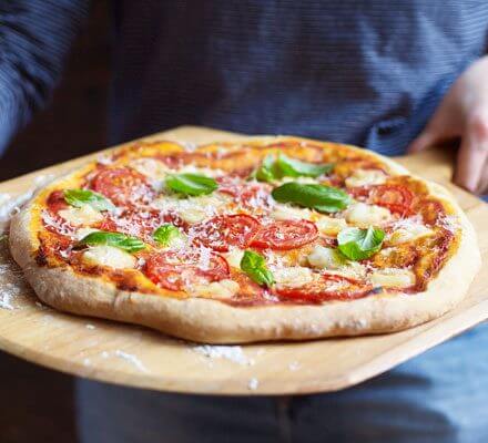 vegan pizza margarita