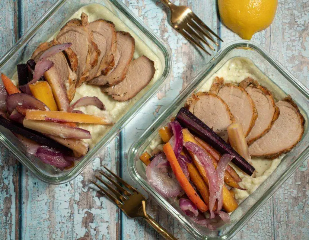 Pork Tenderloin with Lentils and Carrots Recipe (1)